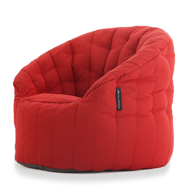 Butterfly Sofa Crimson Vibe (Sunbrella) Utendørs saccosekk