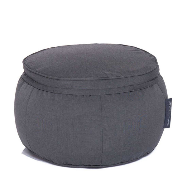 Wing Ottoman Black Rock (Sunbrella) Utendørs saccosekk