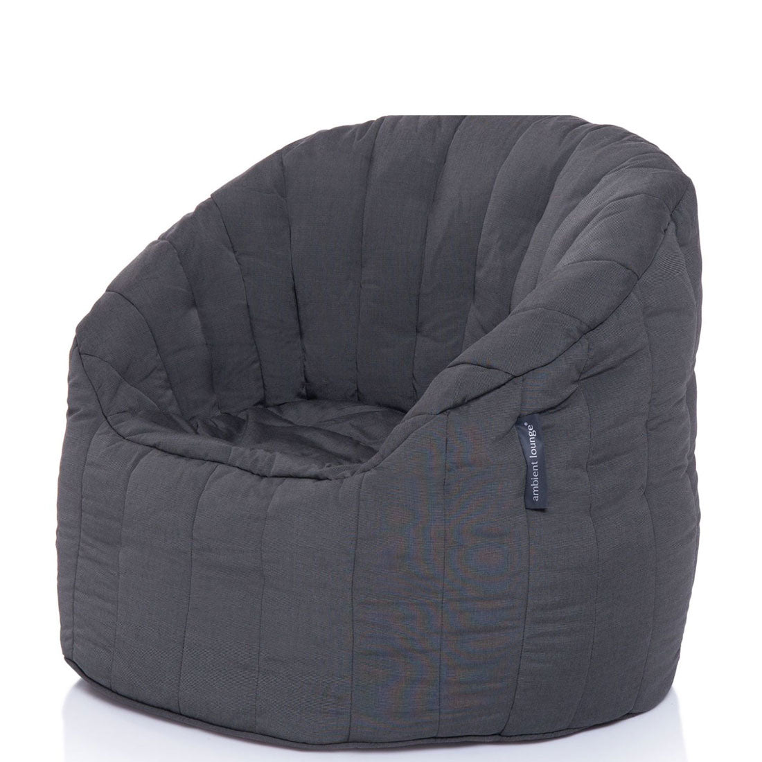 Butterfly Sofa Black Rock (Sunbrella) Utendørs saccosekk