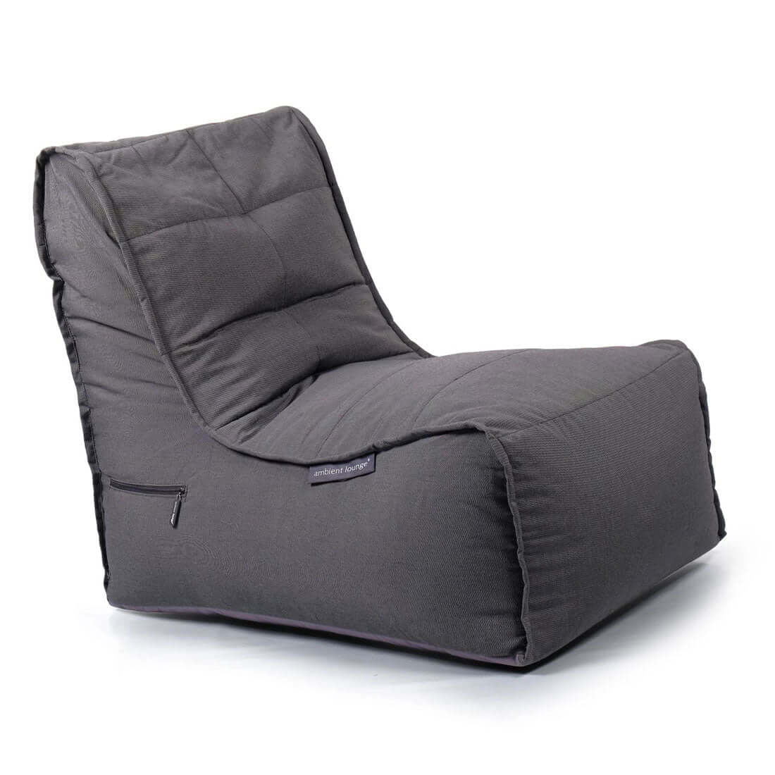 Evolution Sofa Black Rock (Sunbrella) Utendørs saccosekk