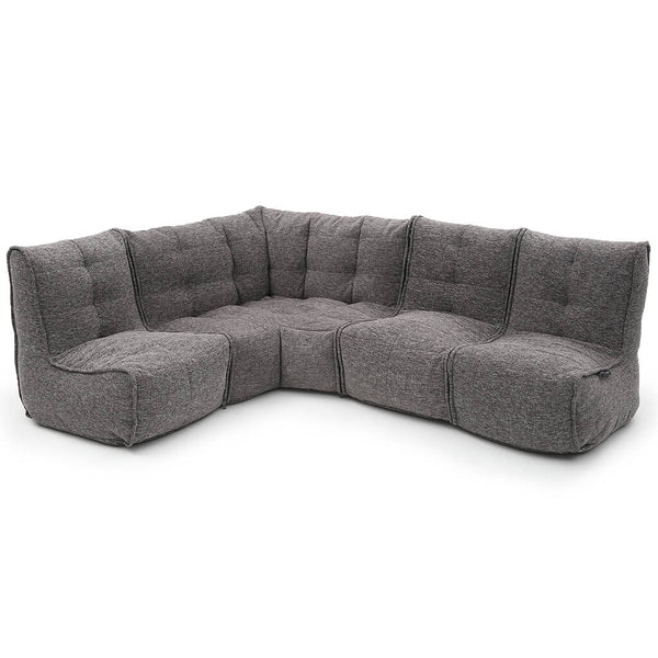 Mod 4 L Sofa Modulsofa Luscious Gray Innedørs modulsofa