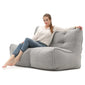 Twin Couch Modulsofa Keystone Grár 