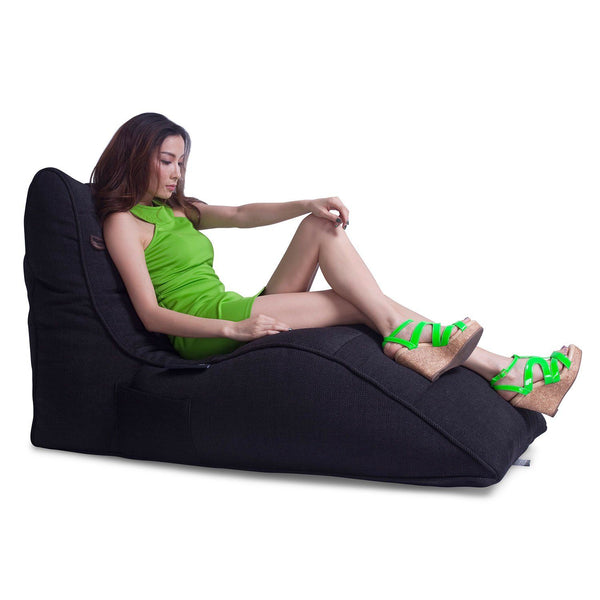 Avatar Lounger Black Sapphire Innedørs saccosekk