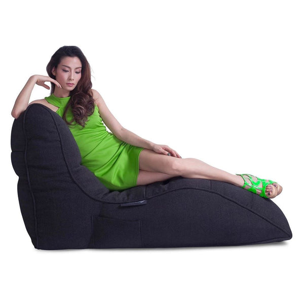 Avatar Lounger Black Sapphire Innedørs saccosekk