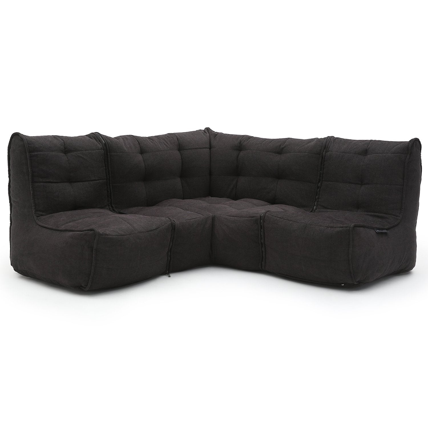 Mod 3 Cozy Corner Modulsofa Black Sapphire Innedørs modulsofa