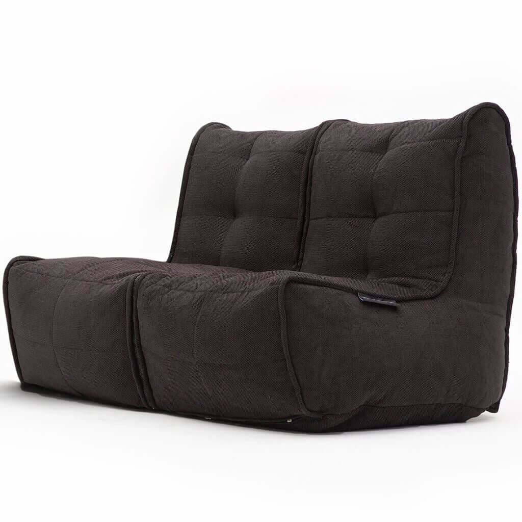 Twin Couch Modulsofa Black Sapphire Innedørs saccosekk