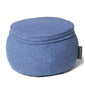 Wing Ottoman Blue Jazz 