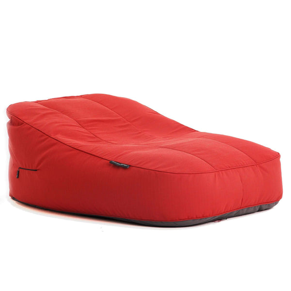 Satellite Twin Sofa Crimson Vibe (Sunbrella) Utendørs saccosekk