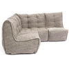 Mod 3 Cozy Corner Modulsofa Eco Weave Modulsofa