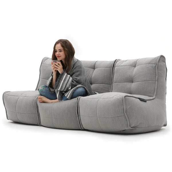 Mod 3 Movie Couch Modulsofa Keystone Gray Innedørs modulsofa