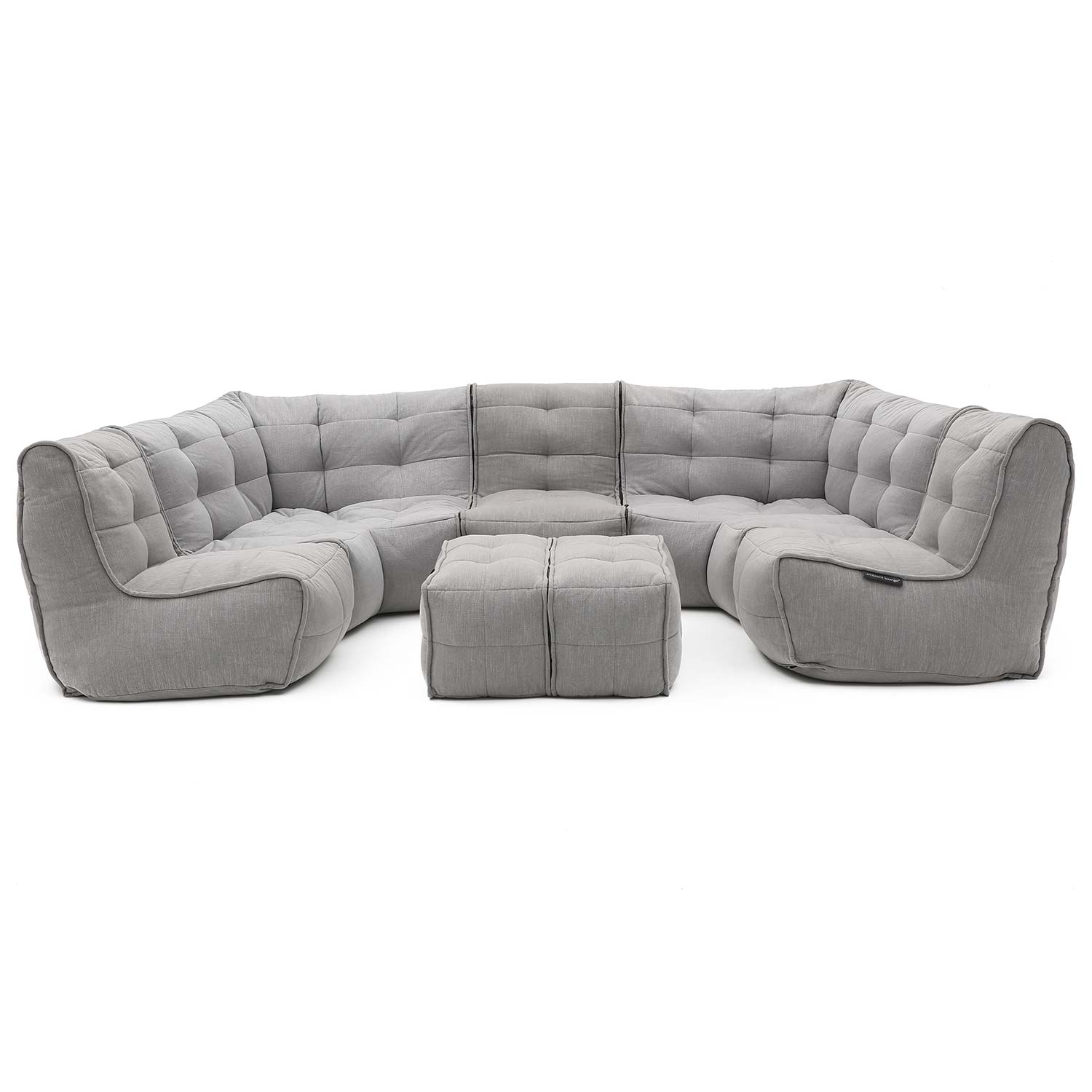 Mod 6 Lounge Max Modulsofa Keystone Gray Innedørs modulsofa