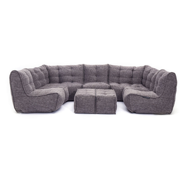 Mod 6 Lounge Max Modulsofa Luscious Gray Innedørs modulsofa