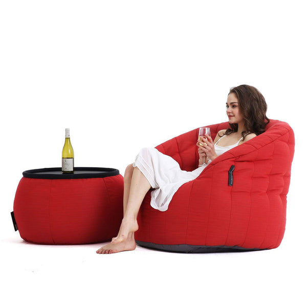 Versa Table Crimson Vibe (Sunbrella) Utendørs saccosekk