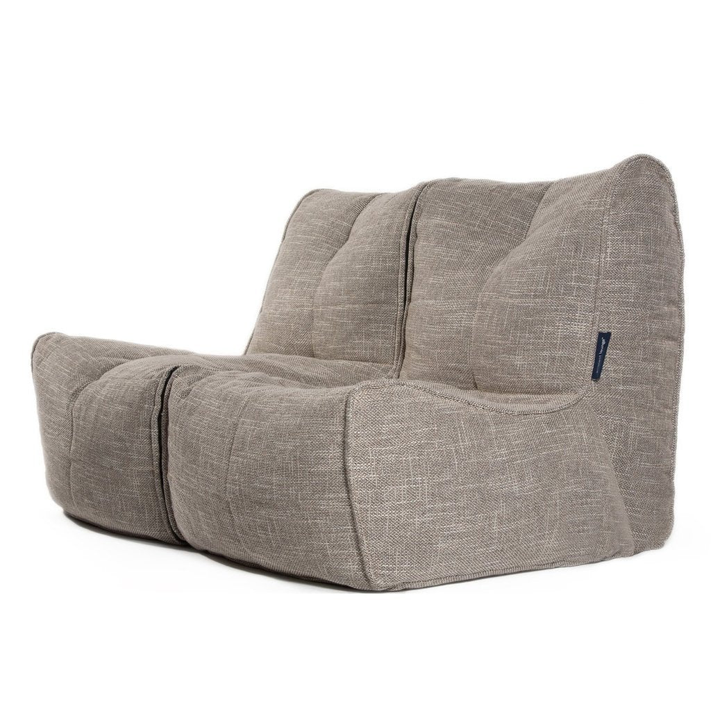 Twin Couch Modulsofa Eco Weave Innedørs saccosekk