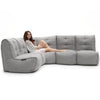 Mod 4 L Sofa Modulsofa Keystone Gray Innedørs modulsofa