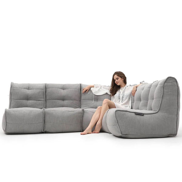 Mod 4 L Sofa Modulsofa Keystone Gray Innedørs modulsofa